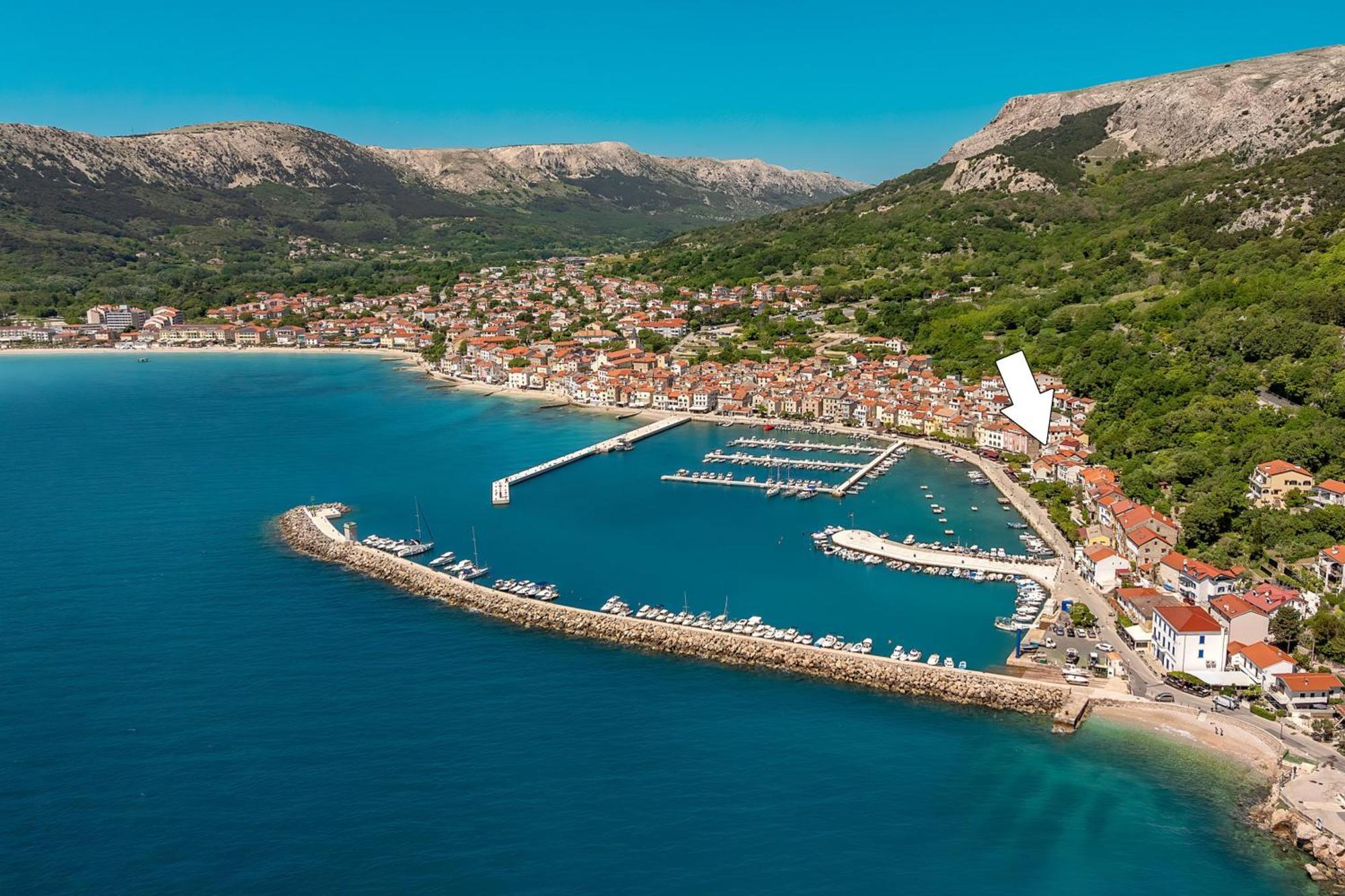 Apartments Ivo With Sea View Baška Exterior foto